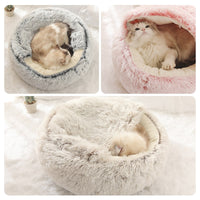 Luxury Plush Cat Nest - Snuggle up!