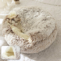 Luxury Plush Cat Nest - Snuggle up!